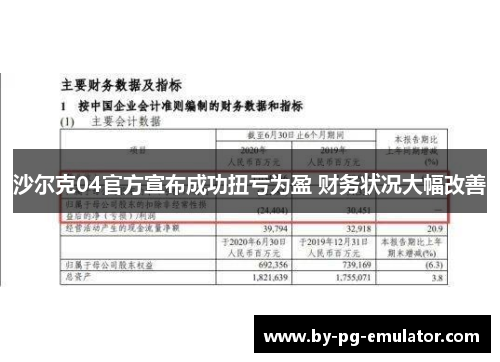 沙尔克04官方宣布成功扭亏为盈 财务状况大幅改善